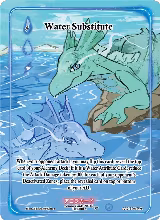 Water Substitute (Full Art) (AU-106-FA) — card price