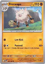 Primeape - 107/193 (Cosmos Holo) (107/193), Miscellaneous Cards & Products — Pokémon card price