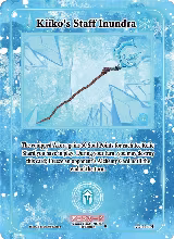 Kiiko's Staff Inundra (Holo) (AU-114-H) — card price