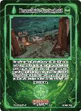 Brunalhide Stronghold (Holo) (GU-135-H) — card price