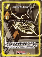 Arashi's Codex (Full Art) (AU-129-FA) — card price