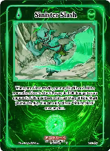 Sinister Slash (GU-136) — card price