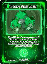 Warped Spirit Bomb (AU-137) — card price
