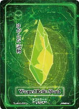 Warped Relic Shard (Holo) (AU-142-H) — card price