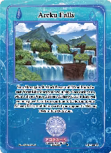 Areku Falls (Holo) (GU-105-H) — card price