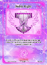 Noble Right (WC-039) — card price