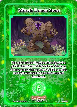 Miracle Demon Stone (GU-091) — card price
