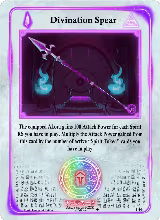 Divination Spear (144), Spellbound Wings [1st Edition] — Akora card price