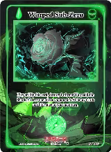 Warped Sub-Zero (WC-100) — card price