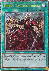 Triple Tactics Thrust (UTR) (OP22-EN003) — card price