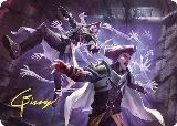 Grave Pact Art Card (Gold-Stamped Signature) (19) — card price