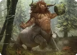 Stonehoof Chieftain Art Card (26) — card price