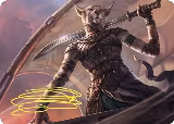 Mirri, Weatherlight Duelist Art Card (Gold-Stamped Signature) (28) — card price