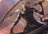 Mirri, Weatherlight Duelist Art Card (28) — card price