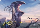 Sentinel Sliver Art Card (Gold-Stamped Signature) (76) — card price