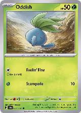 Oddish (001/197) — card price