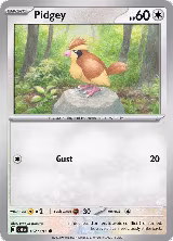 Pidgey (162/197) — card price