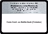 Code Card - ex Battle Deck [Tinkaton], Miscellaneous Cards & Products — Pokémon card price