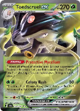 Toedscruel ex (022/197), Obsidian Flames — Pokémon card price