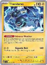 Thundurus (070/197), Obsidian Flames — Pokémon card price