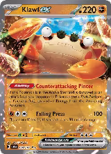Klawf ex (120/197), Obsidian Flames — Pokémon card price