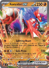 Koraidon ex (124/197), Obsidian Flames — Pokémon card price