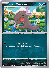 Paldean Wooper - 126/197 (126/197) — card price