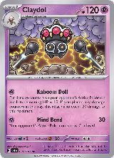 Claydol (095/197), Obsidian Flames — Pokémon card price