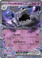 Houndstone ex (102/197), Obsidian Flames — Pokémon card price
