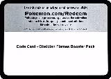 Code Card - Obsidian Flames Booster Pack — card price