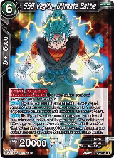SSB Vegito, Ultimate Battle (BT22-121) — card price