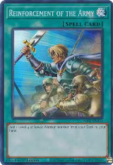 Reinforcement of the Army (SBC1-ENB14), Speed Duel: Streets of Battle City — Yu-Gi-Oh! card price