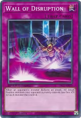 Wall of Disruption (SBC1-ENI33), Speed Duel: Streets of Battle City — Yu-Gi-Oh! card price