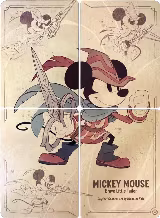 Mickey Mouse - Brave Little Tailor Puzzle Insert (Set of 4) — card price