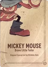 Mickey Mouse - Brave Little Tailor Puzzle Insert (Bottom Right) — card price