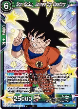 Son Goku, Joined by Destiny (Zenkai Series Tournament Pack Vol.5) (P-525), Tournament Promotion Cards — DB Super card price