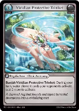 Viridian Protective Trinket (010) — card price