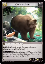 Ordinary Bear (040) — card price