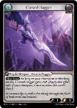 Curved Dagger (007) — card price