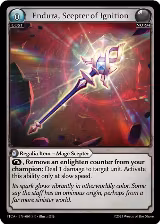 Endura, Scepter of Ignition (009) — card price