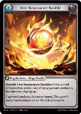 Fire Resonance Bauble (010) — card price