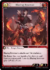 Blazing Bowman (050) — card price