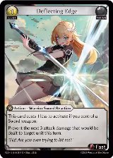 Deflecting Edge (080), Promotional Cards — Grand Archive card price