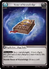 Tome of Knowledge (023) — card price