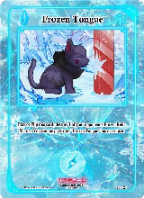 Frozen Tongue (TI-121) — card price
