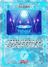 Sacrifice (TI-122) — card price