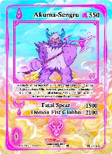 Akuma-Sengru (Extended Art) (TI-003-EX) — card price