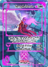 Seraph-Zerah (Extended Art) (TI-006-EX), Trials of Ikithia [1st Edition] — Akora card price