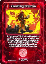 Shredding Darkness (TI-071) — card price