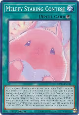 Melffy Staring Contest (MP23-EN141), 25th Anniversary Tin: Dueling Heroes Mega Pack — Yu-Gi-Oh! card price